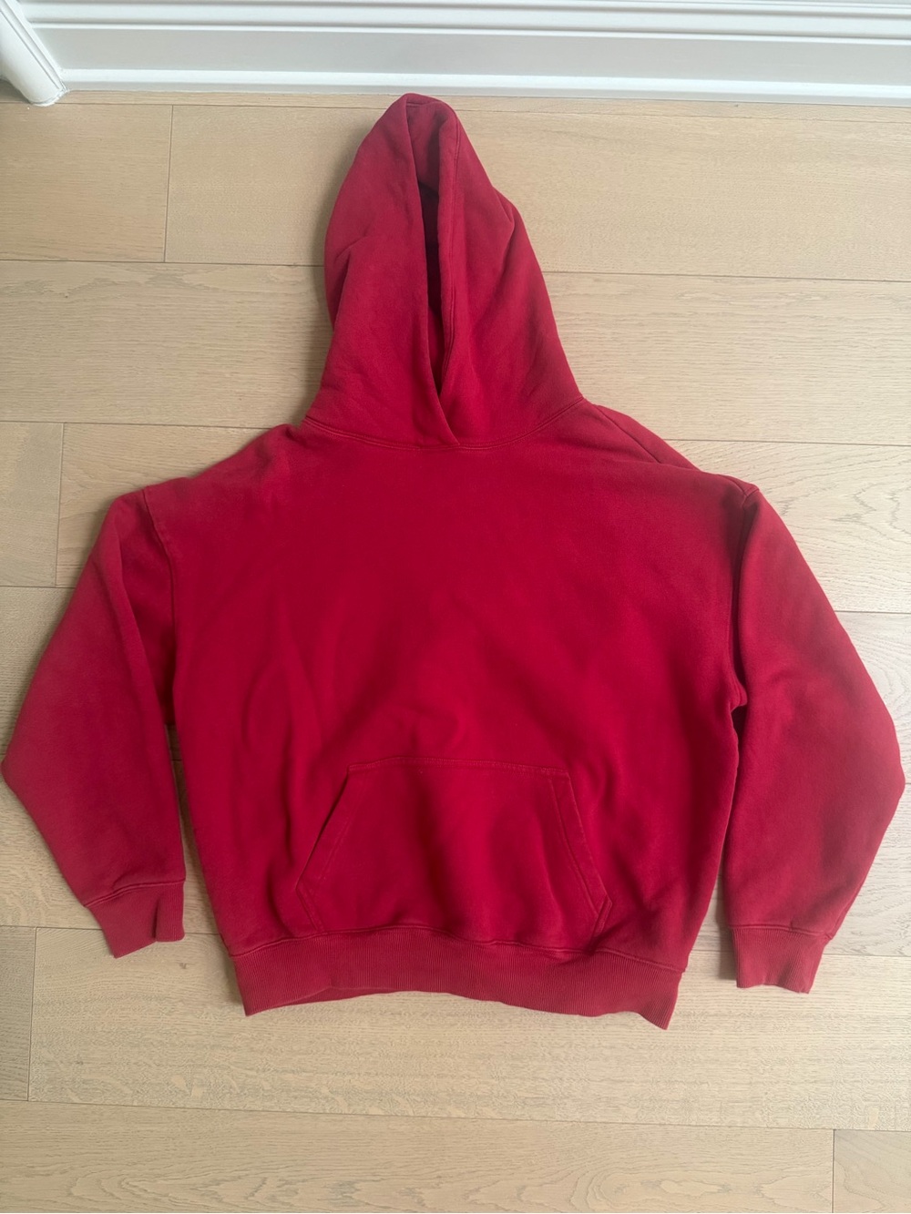 PacSun Red Pullover Hoodie